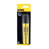 Stanley Fine Tip Marker, Black, 2-pack. (47-316)