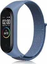 Beline Mi Band 7/6/5/4/3 Nylon Loop Blue Strap