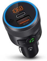 Nedis Car FM transmitter with BT, 24W