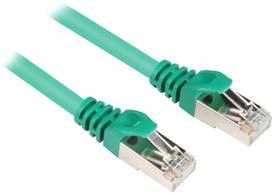 Sharkoon RJ45 CAT6 SFTP 1 m Green