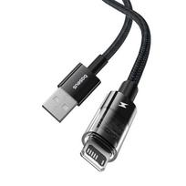 Baseus Fast-charging cable, USB A to Lightning, 2.4A, 1m, Black
