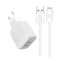iKaku KSC-371 12W (2x USB) to Lightning 2.4A White