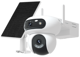 EZVIZ Security camera HB90x Dual 4G + Solar Panel and Battery 2K