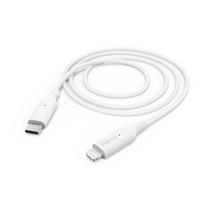 Hama 00201598 Charging Cable, USB-C to Lightning 1m white