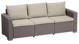 Keter California 3-Seater Beige Sofa