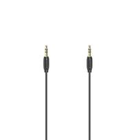 Hama 00205263 Audio Cable, 3.5mm Jack Plug - Stereo Gold-Plated Plug Ultra-