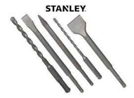 Stanley SDS-plus chisel and drill bit set, 5 pieces (STA54400)