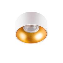 Kanlux white-gold recessed spotlight MINI RITI GU10 W/G 27576