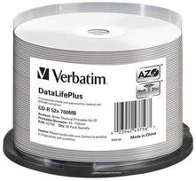 Verbatim CD-R 700MB x52 DL+ AZO Thermal Printable 50