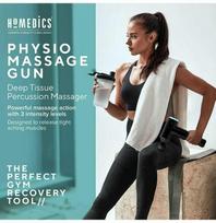 Homedics PGM-200-EU Handheld Physio Massager Black