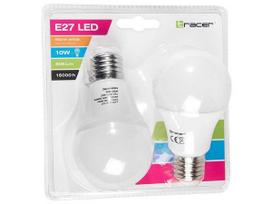 Tracer E27 9W/60W warm white 2-pack