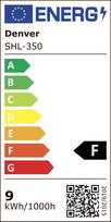 Denver "RGB Wi-Fi LED E27 (SHL-350)" Multicolor