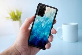 iKins "Galaxy S20 Plus Case" Blue Lake Black