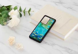 iKins "Samsung Galaxy S20 Ultra smartphone case" Water lilies Black