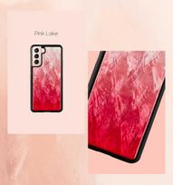 iKins "Samsung Galaxy S21+ Smartphone Case" Pink Lake Black