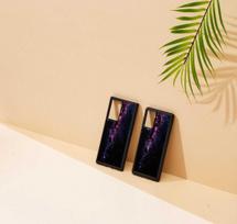 iKins "Galaxy Note 20 Case" Milky Way Black