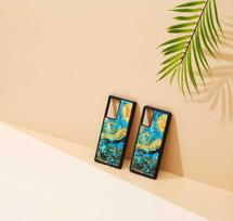 iKins "Galaxy Note 20 Case" Starry Night Black