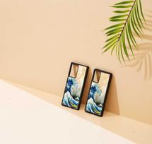 iKins "Galaxy Note 20 Case" Great Wave Off