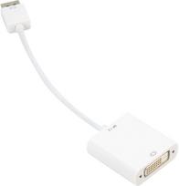 Sharkoon DisplayPort 1.2 to DVI 24+1 Adapter, 0.15m, White