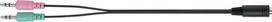 Sandberg 126-34 Mini-Jack Headset with Line-Mic Black