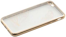 Tellur "Silicone Cover iPhone 7" Butterfly Gold