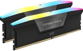 CORSAIR Vengeance RGB Black 2x48GB DDR5 6400MHz DIMM CMH96GX5M2B6400C32