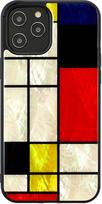 iKins "iPhone 12 Pro Max Case" Mondrian Black