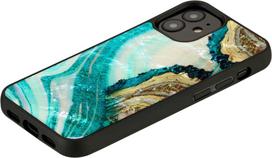 iKins "iPhone 12 mini Case" Aqua Agate