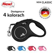 Flexi Automatic Leash New Classic tape S 5m Black