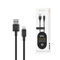 Orsen S9L USB-A and Lightning 2.1A Black
