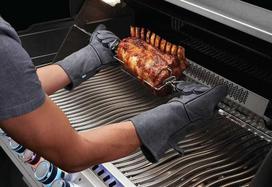 Napoleon Heat-resistant leather gloves
