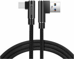 Swissten Arcade Gaming Quick Charge 3.1 USB to USB-C 1.2m Black