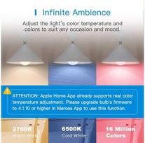 MEROSS "Wi-Fi LED Bulb E27 (MSL120)" Multicolor
