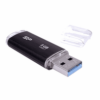 SILICON POWER 8GB USB 3.1 FLASH DRIVE BLAZE B02 BLACK