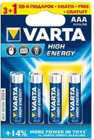Varta High Energy R3 (AAA) 4-pack