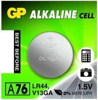 GP Battery A76F-U10 LR44 1pc