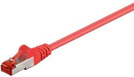 Goobay CAT6 RJ45 S/FTP 0.25m Red