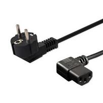 Savio Power cable Schuko - IEC C13 Black 1.8m
