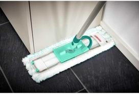 Leifheit Profi XL micro duo 42 floor cleaning brush with metal handle