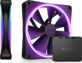 NZXT F140 RGB Duo 2-pack + Hub 140 mm Case Fan RF-D14DF-B1