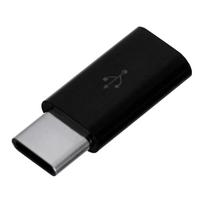 Savio Adapter Micro USB - USB Type-C Black AK-31/B