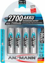 Ansmann 2700mAh NiMH AA 4-pack