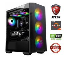 MDATA GAMING Ryzen 7 5800X 32GB 1TB SSD 1TB HDD RTX 4060 NoOs