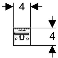 Geberit Delta frame assembly fasteners