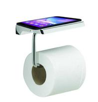GEDY Toilet Paper Holder with Support Stand