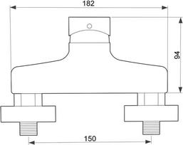 Magma Shower Faucet Set MG-2341 Salaca