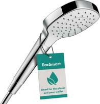 Hansgrohe Croma E Hand Shower 110 1-jet EcoSmart White/Chrome