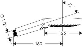 Hansgrohe Raindance Select S 120 3-jet Matt Black
