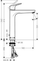 Hansgrohe Focus 230 Chrome