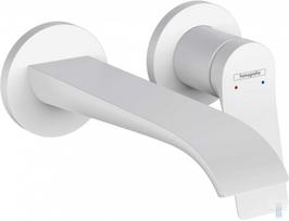 Hansgrohe 2-hole basin mixer for concealed installation Vivenis Matt White